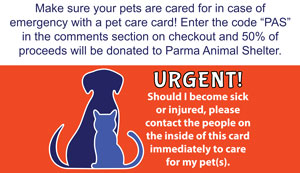 Pet Care Cards